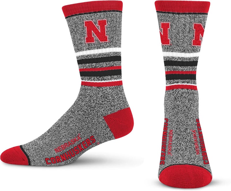 FBF Store For Bare Feet Men's NFL 5 Star Marbled Crew Sock, 1 Pair - Image 1